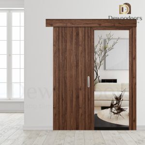 CỬA LÙA 1 CÁNH GỖ NHỰA COMPOSITE M27